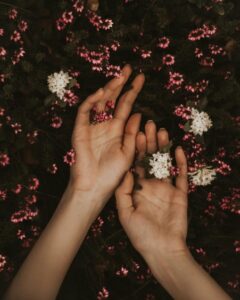 sneha-flowers-hands-samsara-wellness